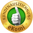 βραβείο πελάτη eKomi seal